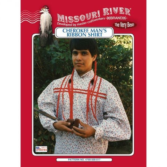 PATTERN CHEROKEE MANS RIBBON SHIRT