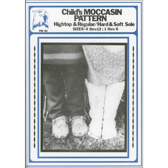 PM82 PATTERN CHILDS MOCCASIN