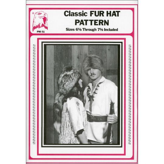PM51 CLASSIC FUR HAT PATTERN