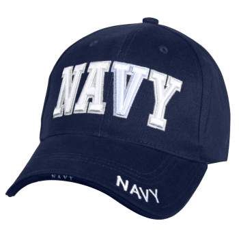DELUXE NAVY LOW PROFILE CAP, COLOR: NAVY BLUE