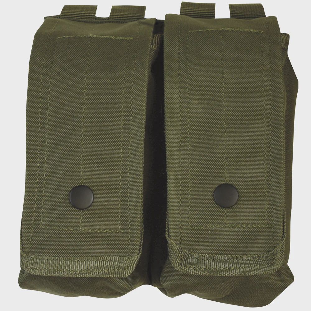 DUAL AR-15/AK-47 MAG POUCH, COLOR: OLVE DRAB