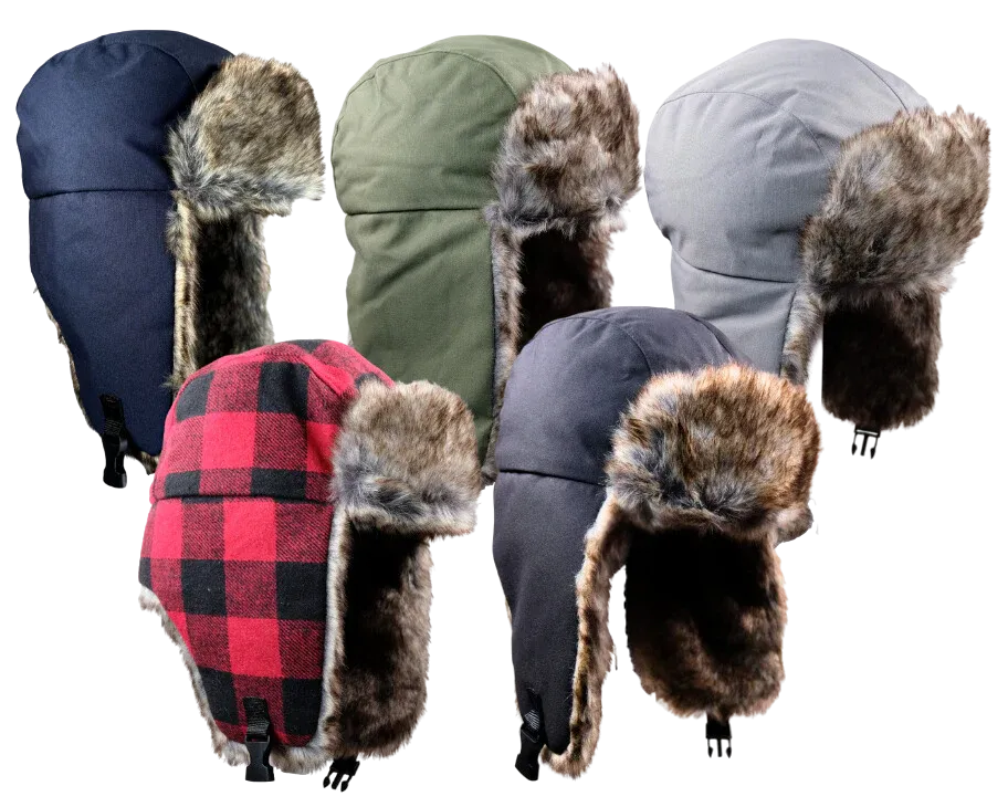 HELENA FAUX FUR TRAPPER