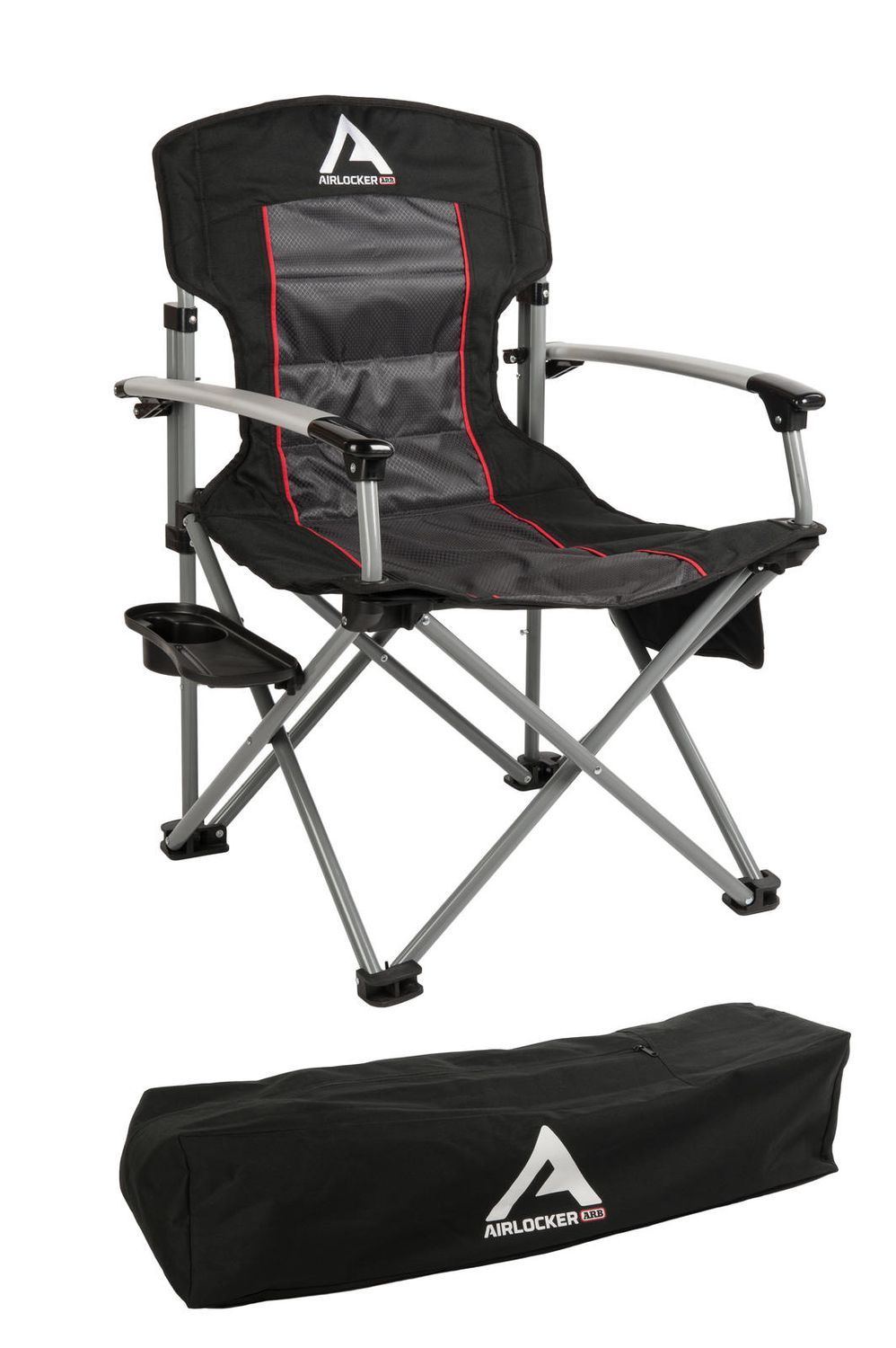 ARB Airlocker Camp Chair with Side Table