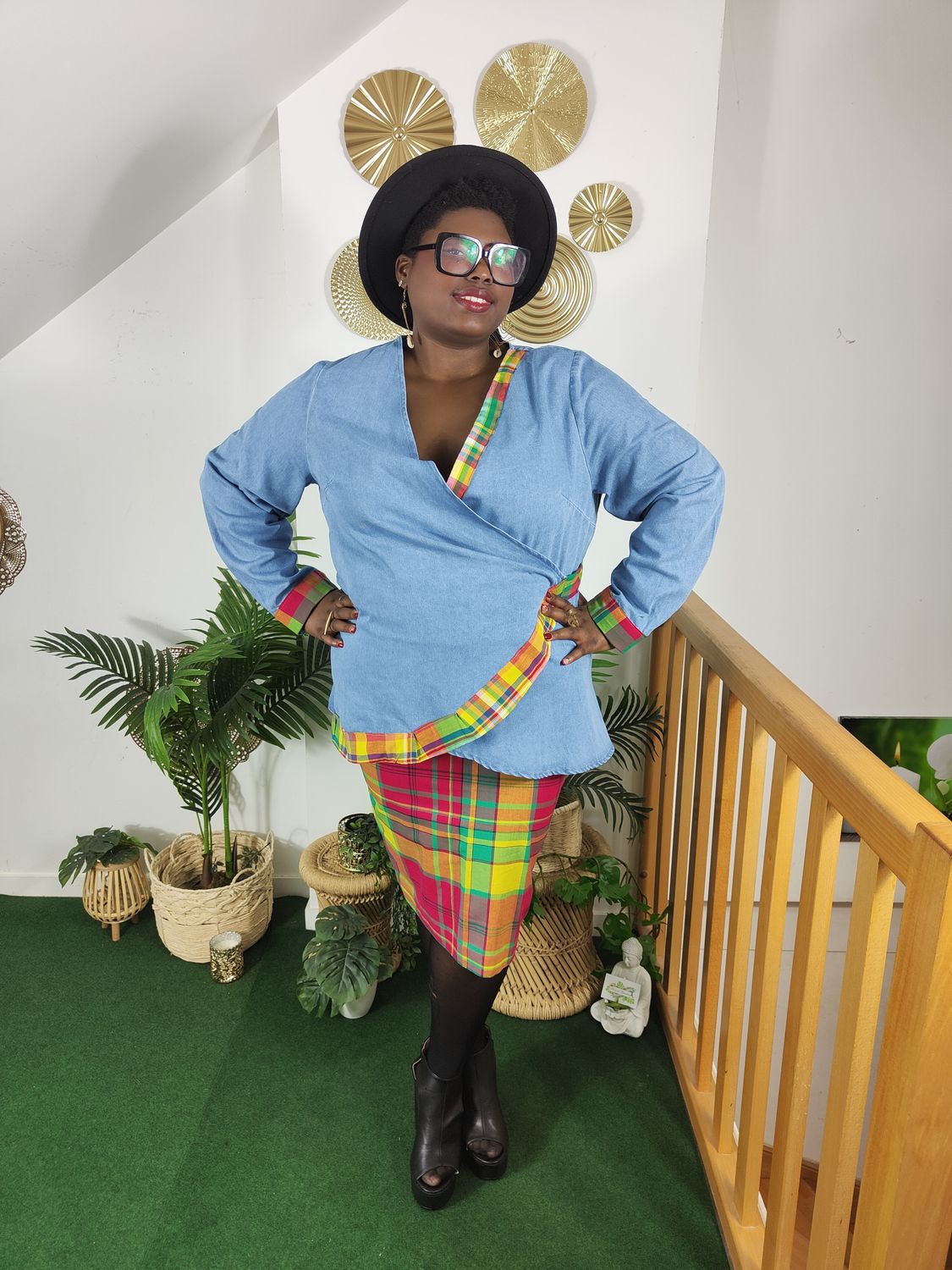 Top cache cœur Jean Madras
