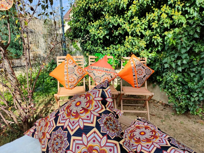 Décoration d'Intérieur - Housse de Coussin Wax