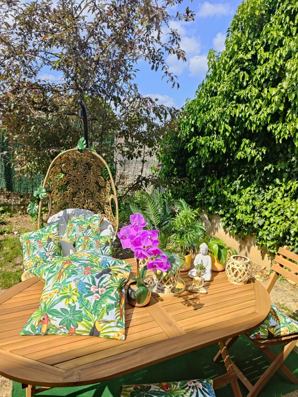 Décoration d'Intérieur - Housses de Coussins exotique tropical