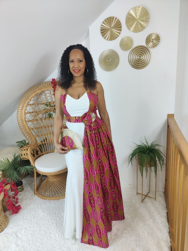 Robe Bustier asymétrique Wax