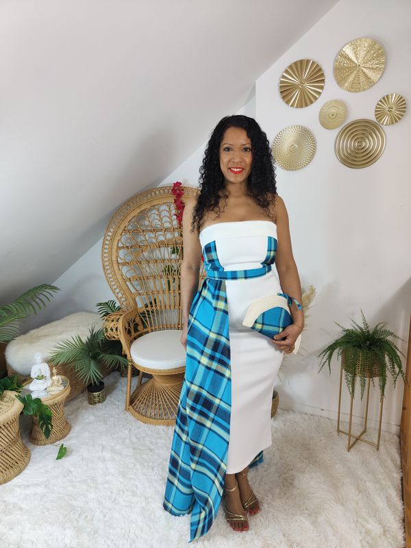 Robe Bustier customisation Madras