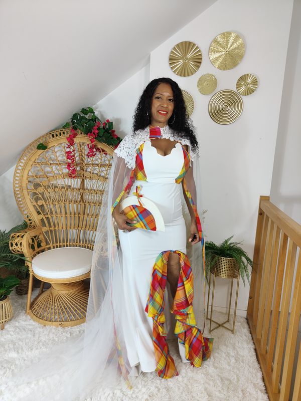 Cap mariage madras au choix