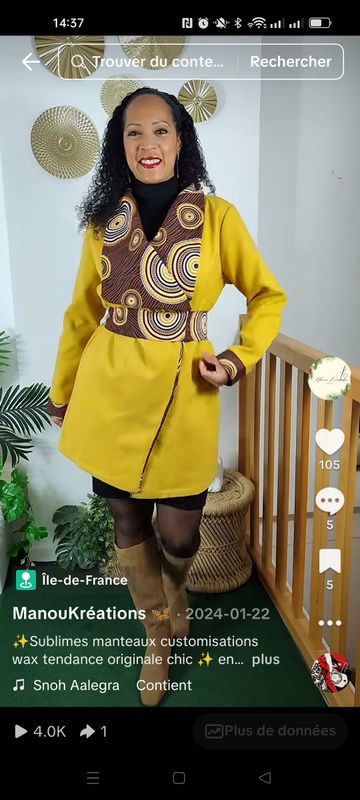 Manteau Wax