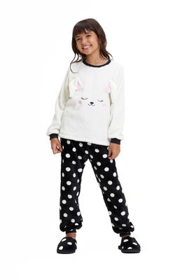 Pijama Infantil de Plush Mujer - Conejo