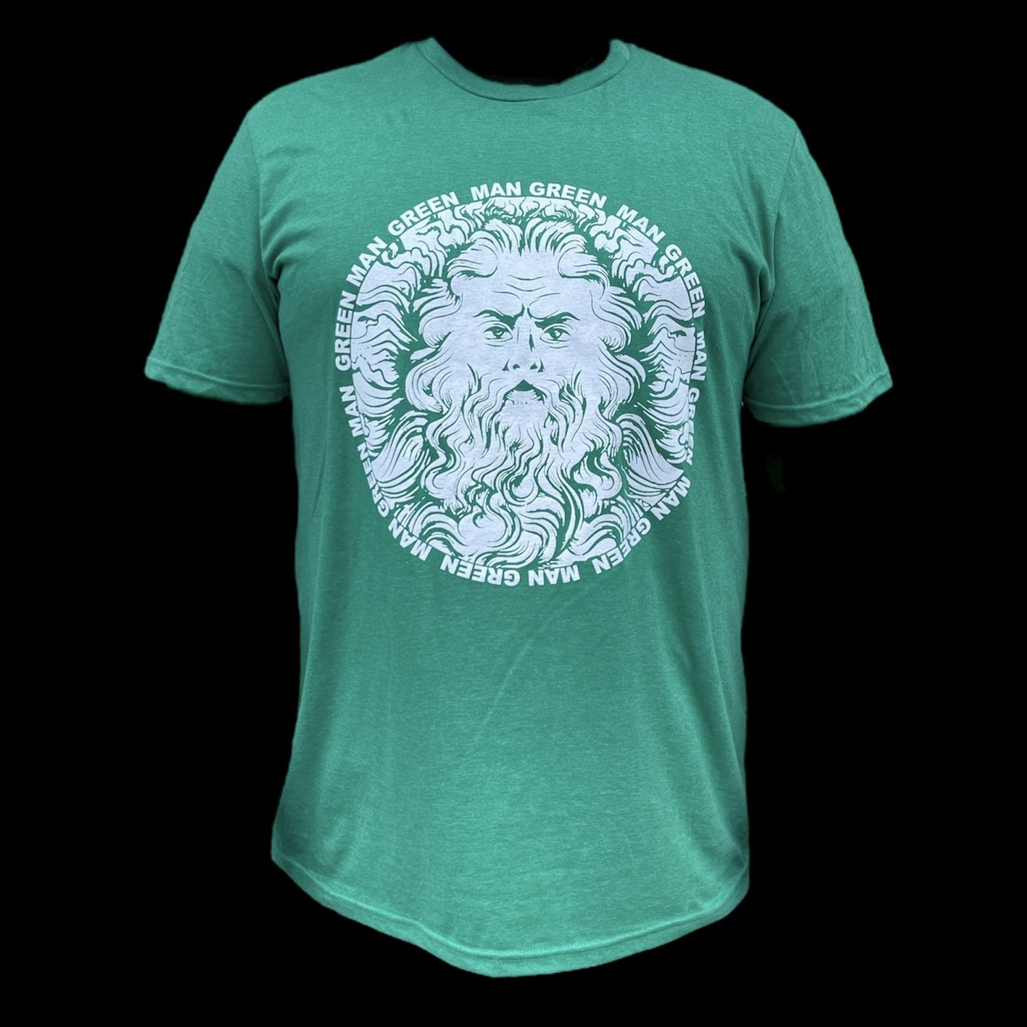 Green Man Short Sleeve Shirt, Size: MD
