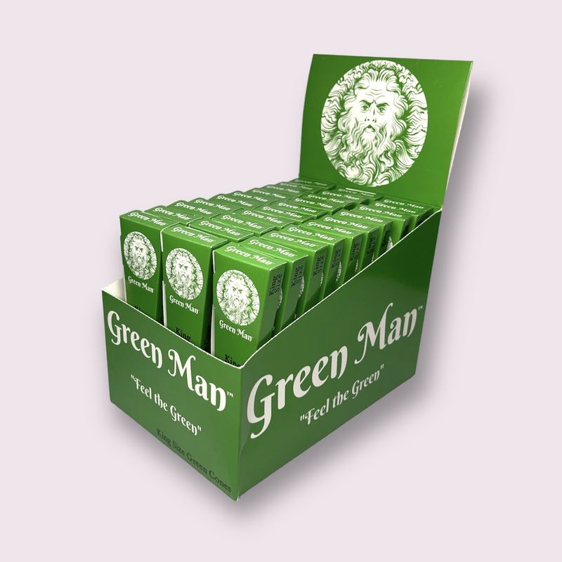 King Size Green Rice Cones Box