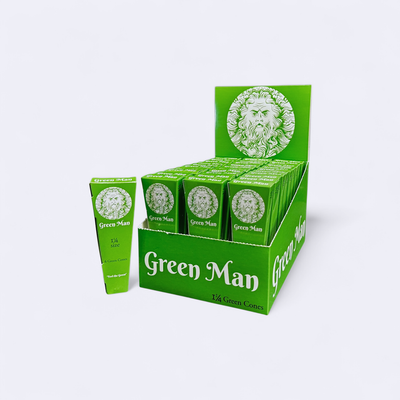 1¼ Green Rice Cones Box