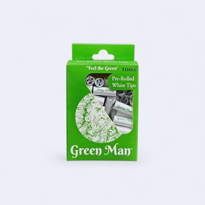 Pre-Rolled Green Man Tips 100 Count Box