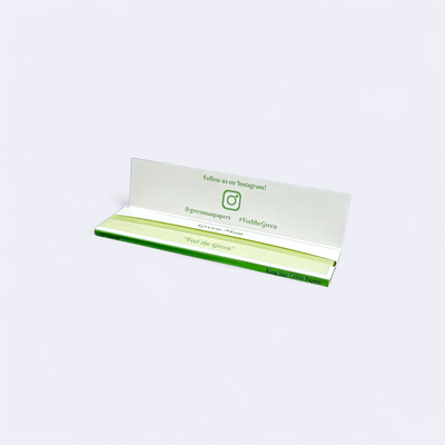 King Size Green Rice Papers Pack