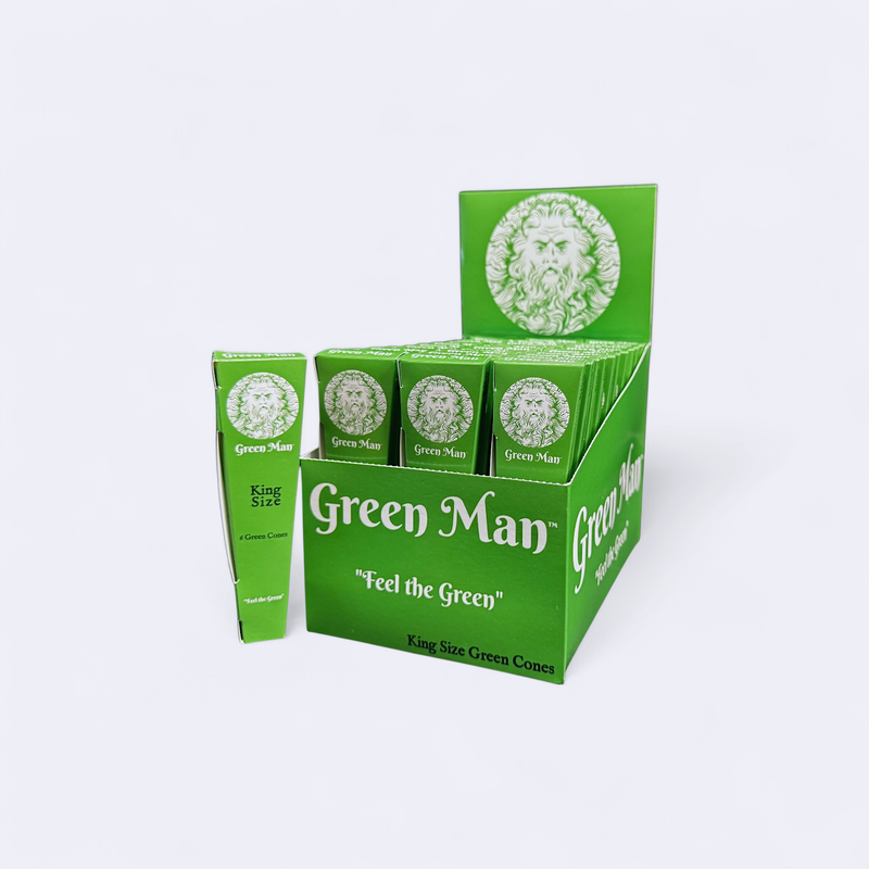 King Size Green Rice Cones Box