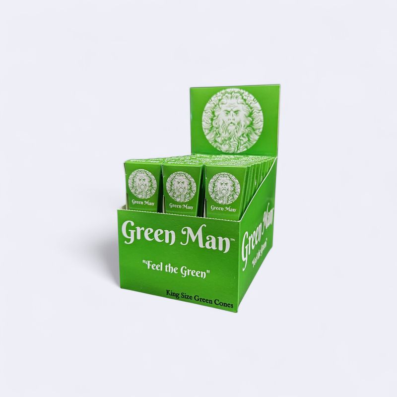 King Size Green Rice Cones Box