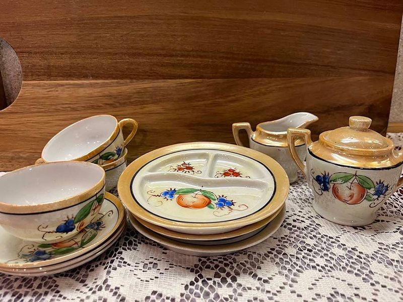 Tea Pastry Dish Set