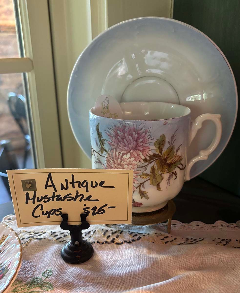 Antique Mustashe Cup