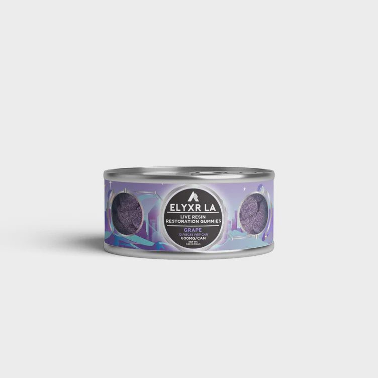 Live resin restoration gummies