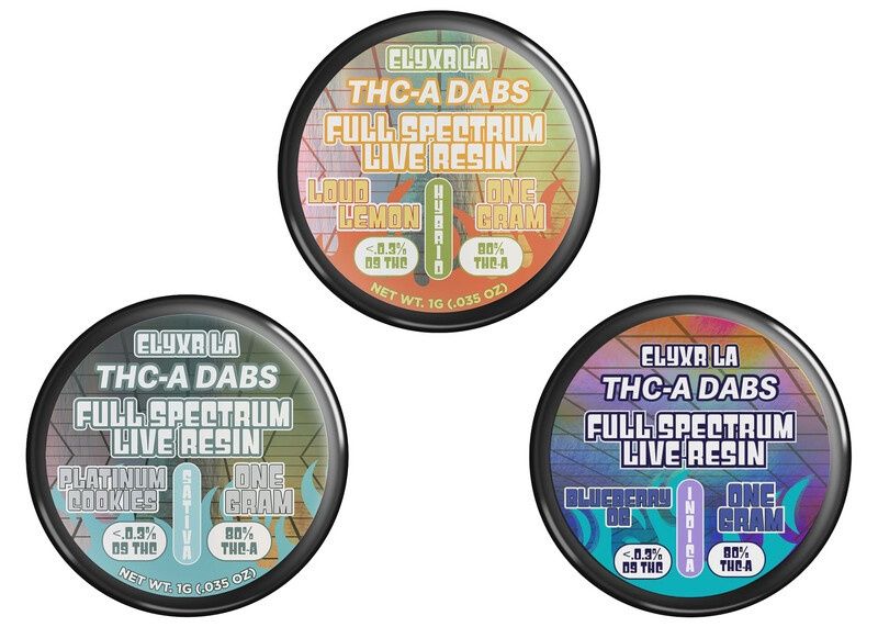 80% THC-A Full Spectrum Live Resin Dabs (Badder)