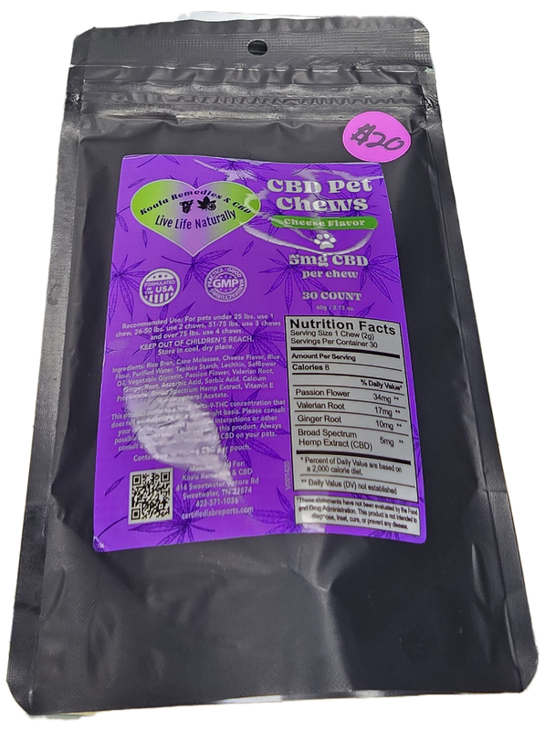 Koala Remedies CBD Pet Chews