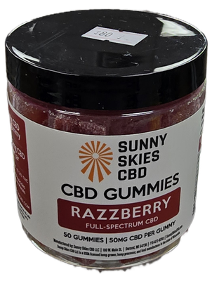 Sunny Skies CBD Gummies 50ct 50mg