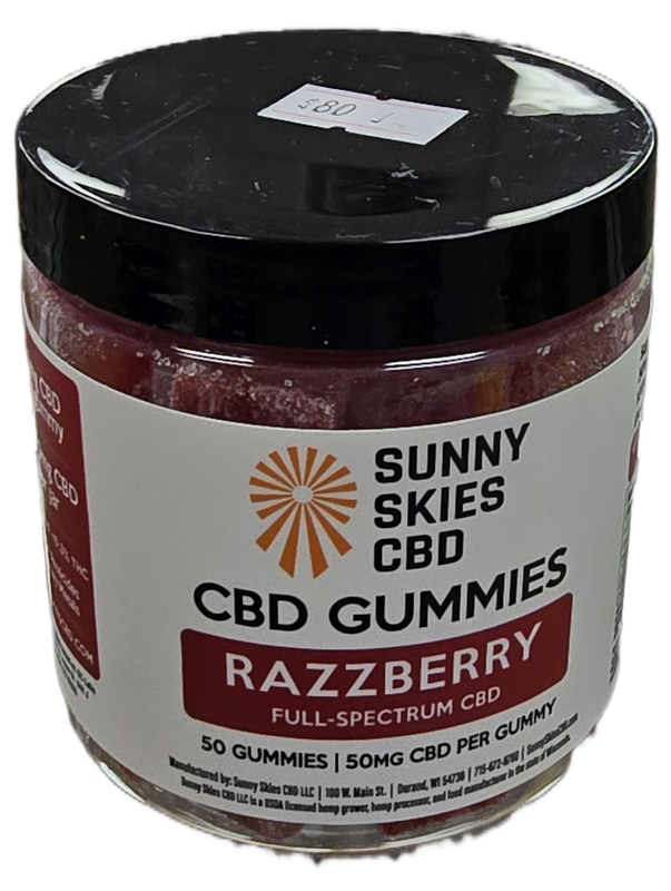 Sunny Skies CBD Gummies 50ct 50mg