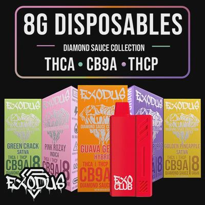 Exodus 8g THCA / THCP / CB9A Diamond Sauce