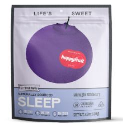 Happy Fruit Rosin Gummies, Amounts: 30ct, Flavor: Midnight REMberry