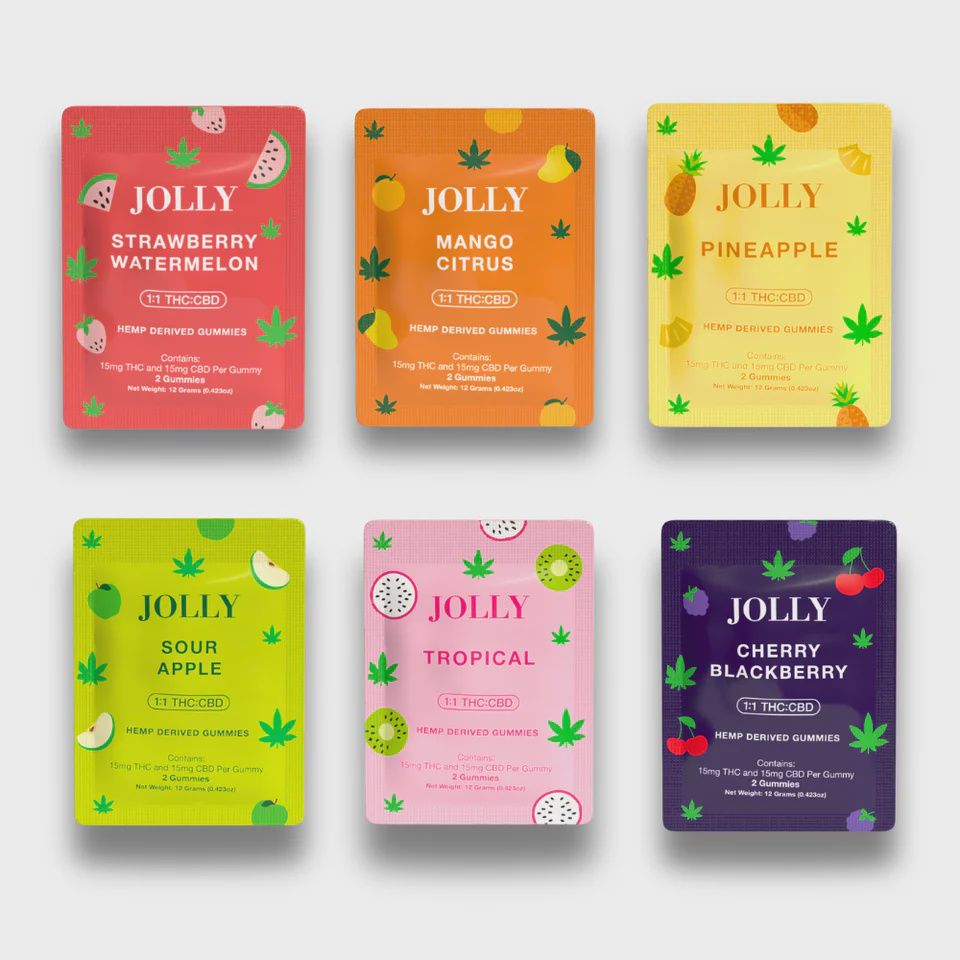 Jolly 0% THC Gummies