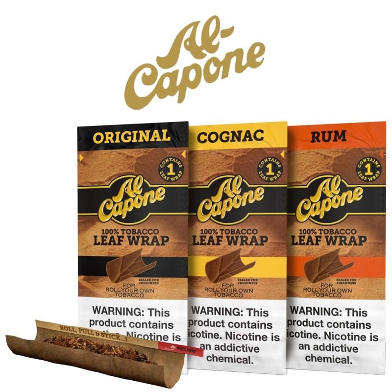 AL Capone Leaf Wraps 3pk