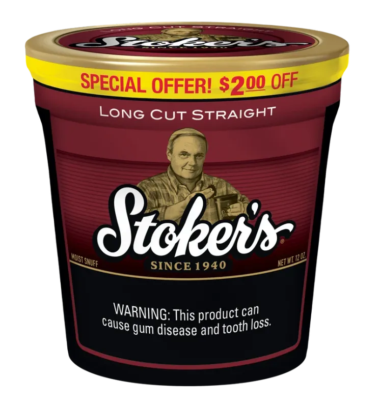 Stoker's Straight  Moist Snuff Tub