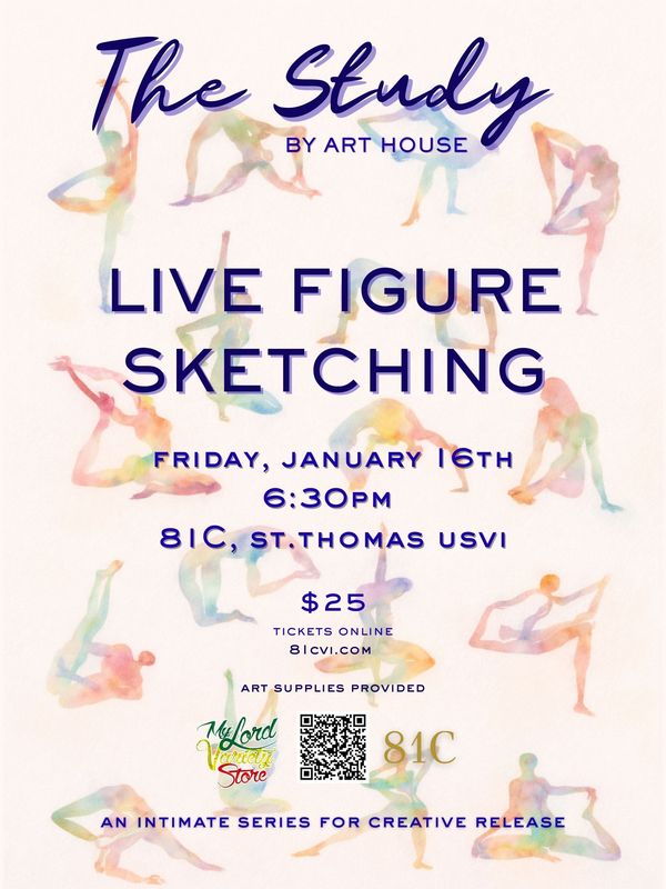 THE STUDY BY ART HOUSE - LIVE FIGURE SKETCHING