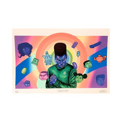 Enmis Suenos - Limited Edition Silkscreen Print