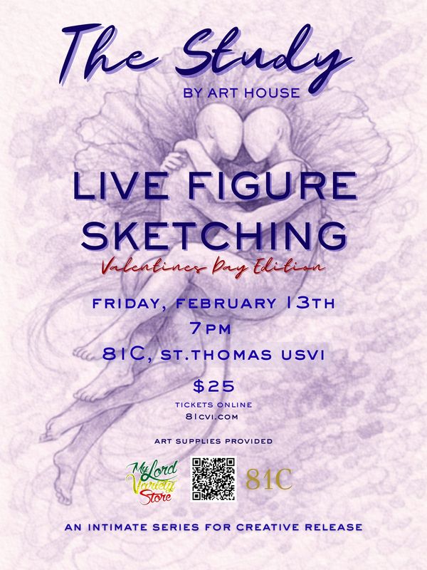 THE STUDY BY ART HOUSE - LIVE FIGURE SKETCHING