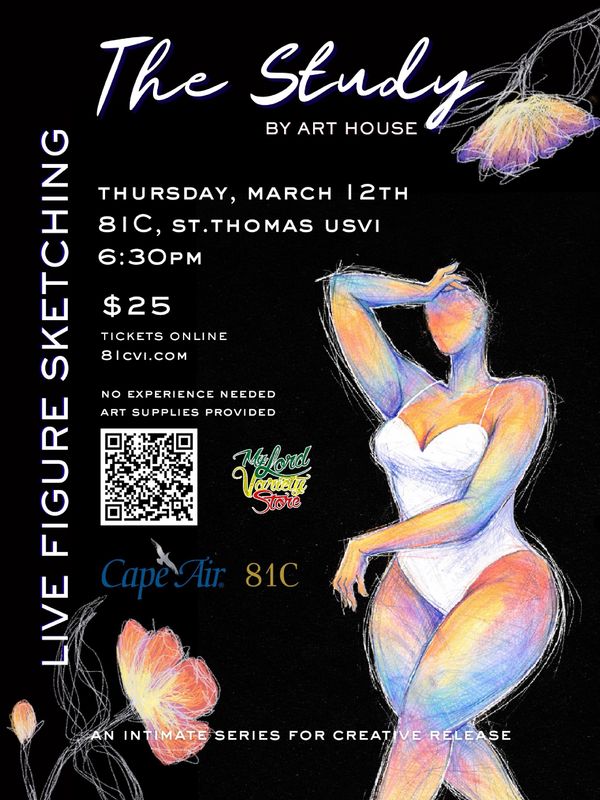 THE STUDY BY ART HOUSE - LIVE FIGURE SKETCHING