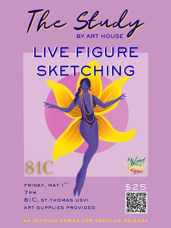 THE STUDY BY ART HOUSE - LIVE FIGURE SKETCHING