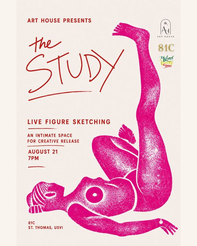 THE STUDY BY ART HOUSE - LIVE FIGURE SKETCHING - August 21ST