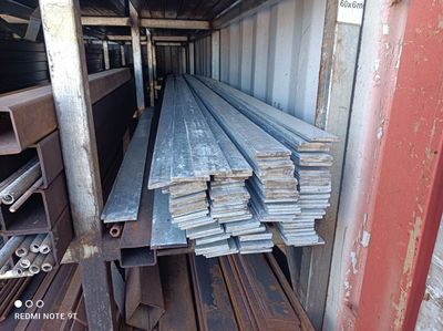 FLATBAR HOT DIP GALV STEEL 100x8x3000mm