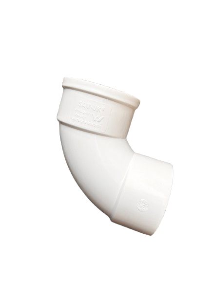 DWV Plain Bend FxF 65mm x 88°