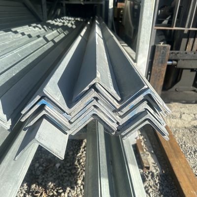 ANGLE HOT DIP GALV STEEL 80x80x8x6000mm