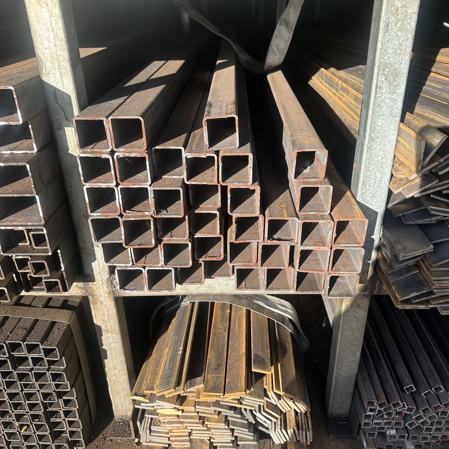 SHS MILD STEEL 50x50x3x5850