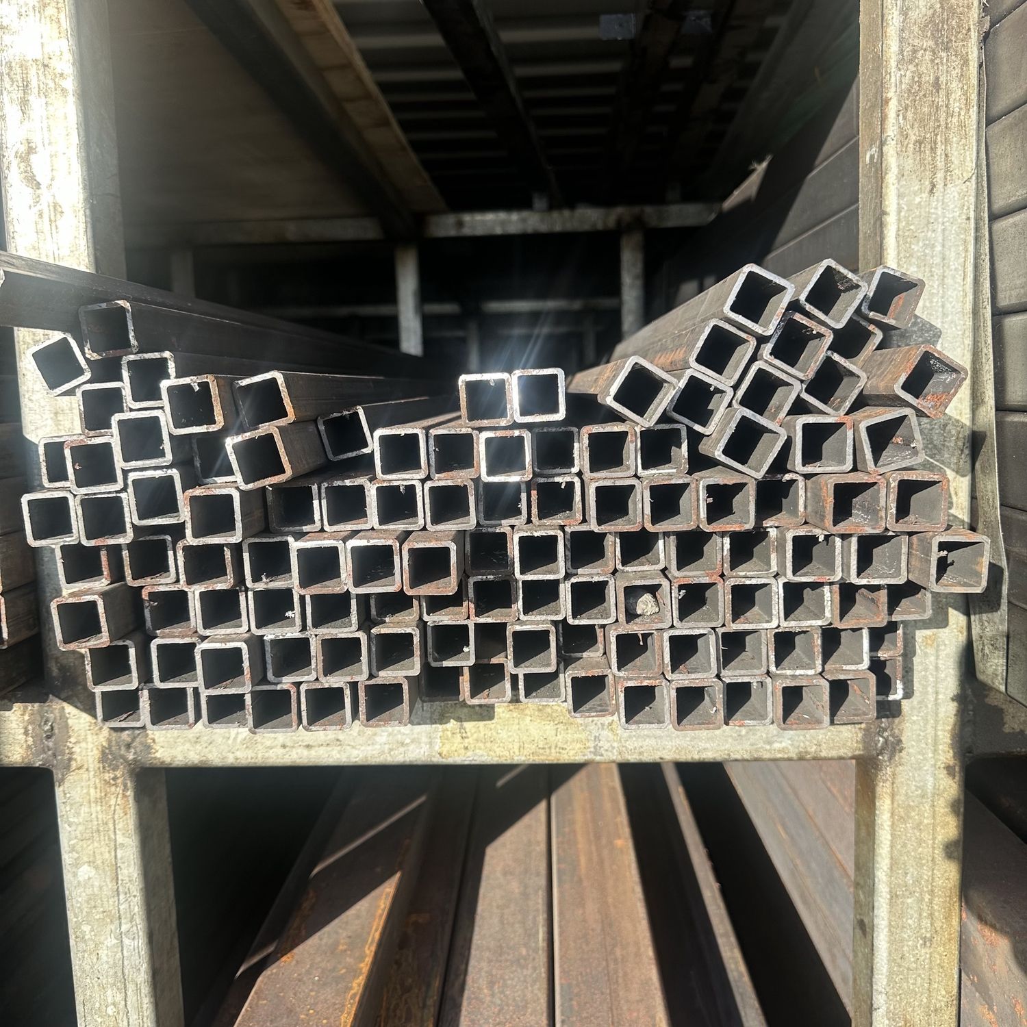 SHS MILD STEEL 25x25x2x5850