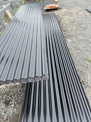 Black Corrugated Iron 900x0.45 AZ 80 MG