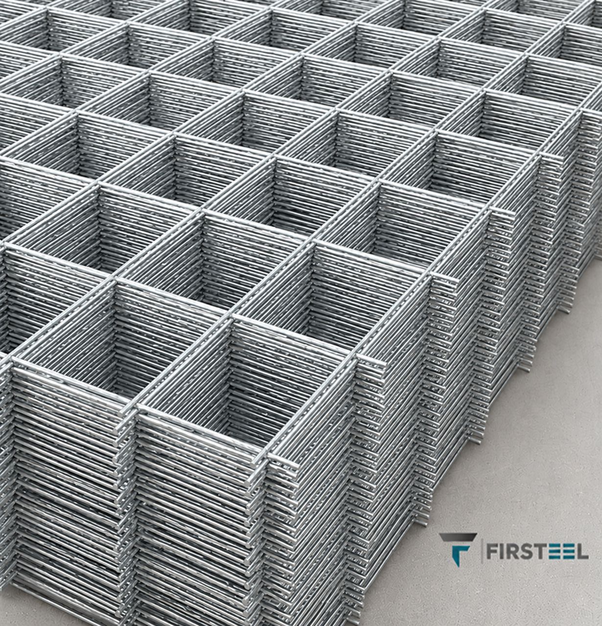 Galvanised Steel Mesh 668 (4560x1980mm) (150x150x4mm)