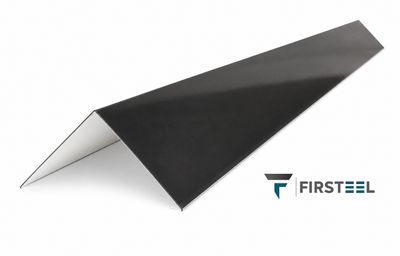 Zincalum Black Corner Flashing - 3.8m