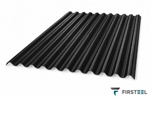 Black Corrugated Iron AZ 80 / 5800x900mm