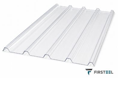 Polycarbonate 5 Rib 900x0.8mm / 1800mm